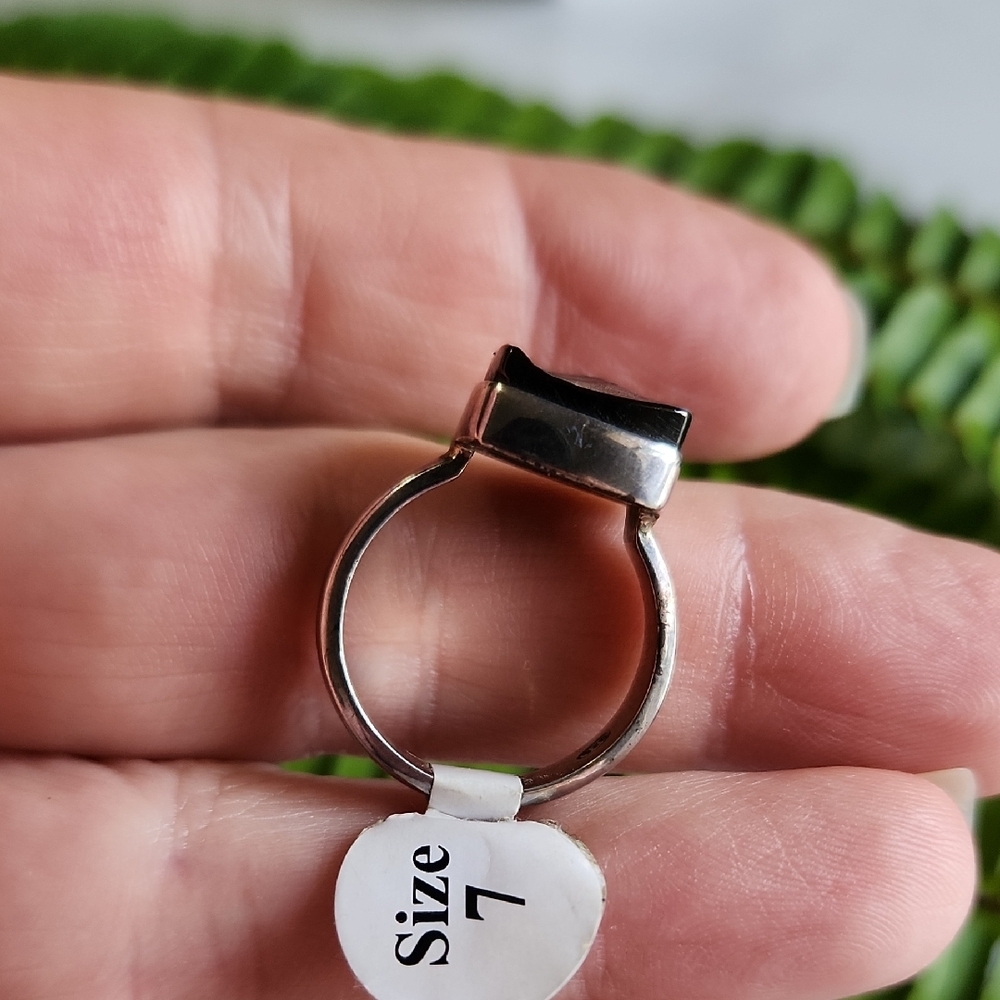 Elite Shungite Silver Ring - Picture 5 of 7